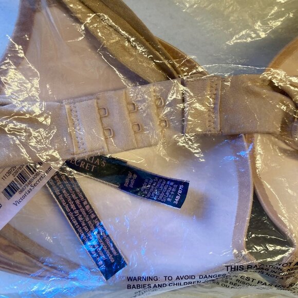 Victoria’s Secret Very Sexy Push Up Bra Nude Size 34B New With Tags & Packaging - Picture 13 of 14